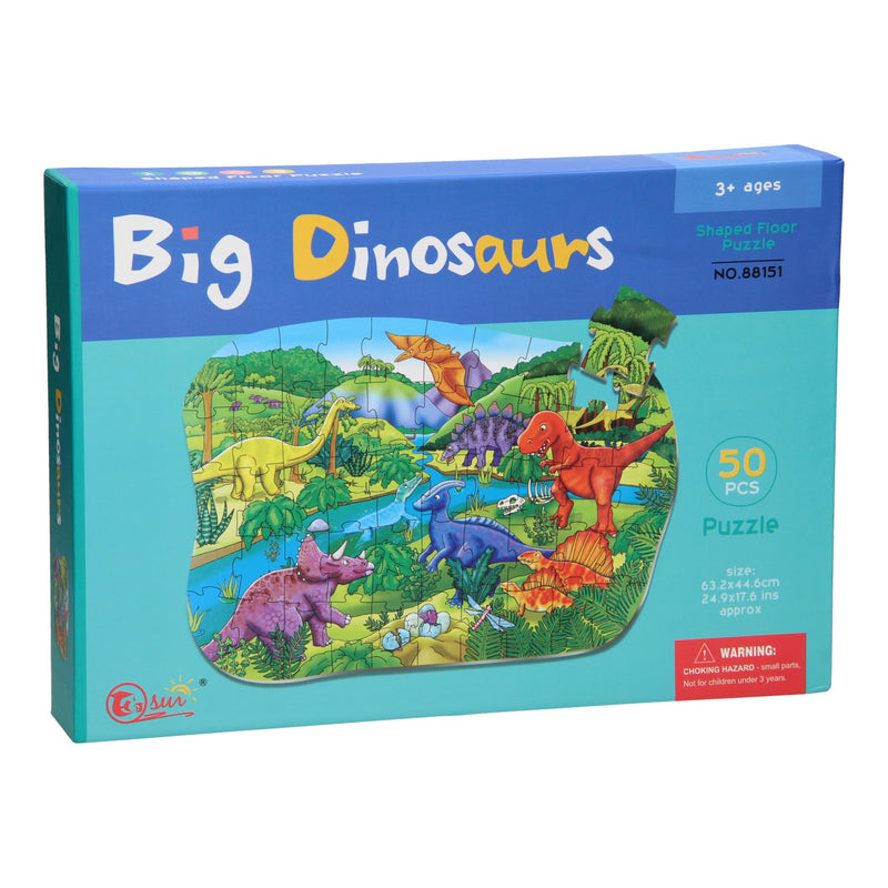 Vloerpuzzel Dino, 50st.