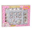 Porseleinen Theeservies, 21dlg.