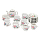 Porseleinen Theeservies, 21dlg.