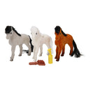 Paardenstal met Paarden, 5dlg.