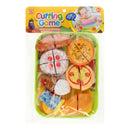 Snij-ontbijt op Dienblad