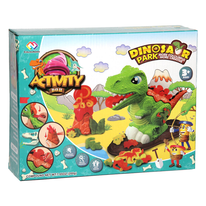 Kleiset Dino en Vulkaan