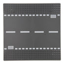 Bouwplaat Rechte Weg Grijs