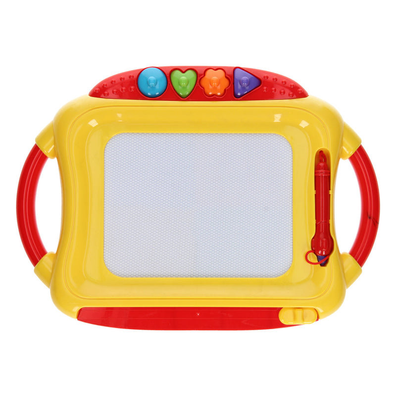 Magnetisch Tekenbord L - Rood/Geel