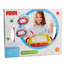 Magnetisch Tekenbord L - Blauw/Roze