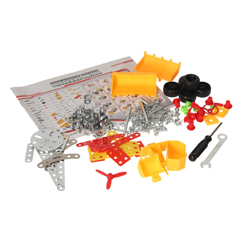 Constructieset Metaal 20in1 Voertuigen, 166dlg.