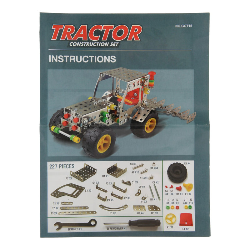 Constructiekoffer Tractor Metaal, 227dlg.