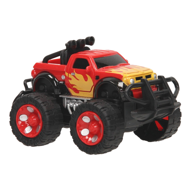 Frictie Monstertruck Vlammen