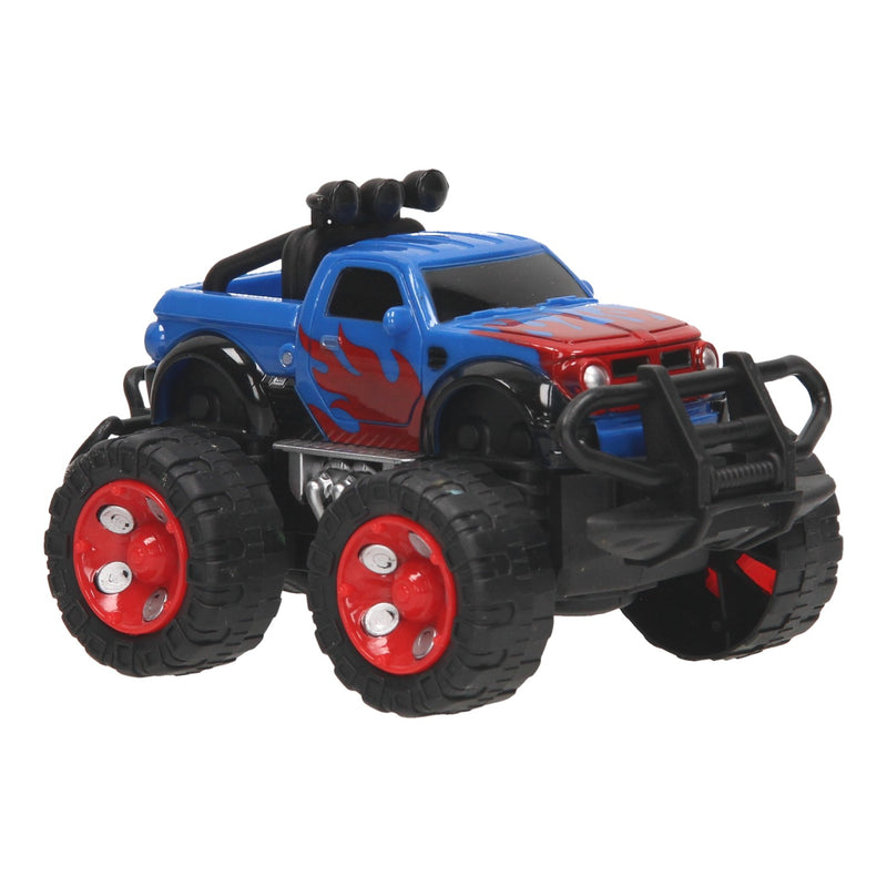 Frictie Monstertruck Vlammen