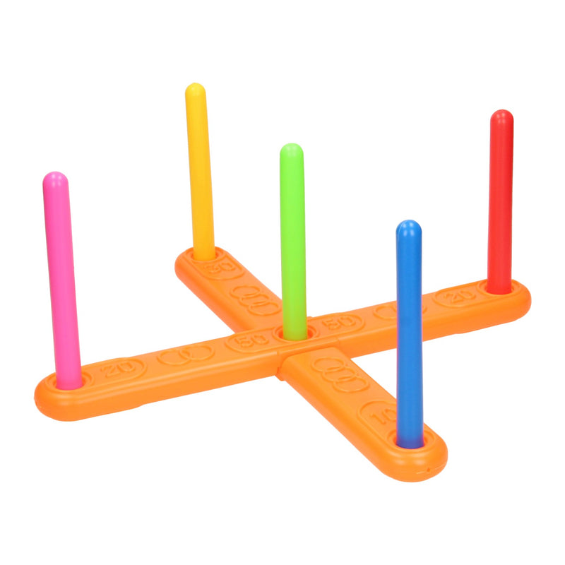 Gekleurd Ringwerpspel, 12dlg.