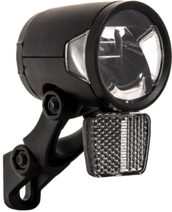Koplamp Herrmans H-Black MR8 E 6-12 Volt - met houder - 180 lumen