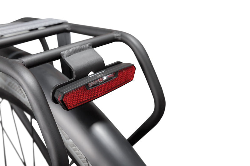Dragerachterlicht Axa Juno E-bike 6-12 Volt met remlicht - 50 mm montage