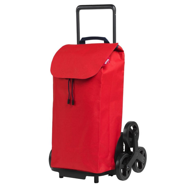 Vileda Gimi Boodschappentrolley 52L 51x44x96 cm Rood/Zwart