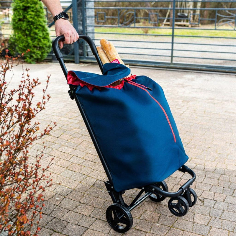 Vileda Gimi Boodschappentrolley Twin Blue