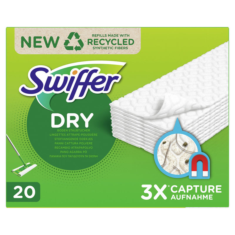 Swiffer Dry Stofvangende Vloerdoekjes 20 Stuks