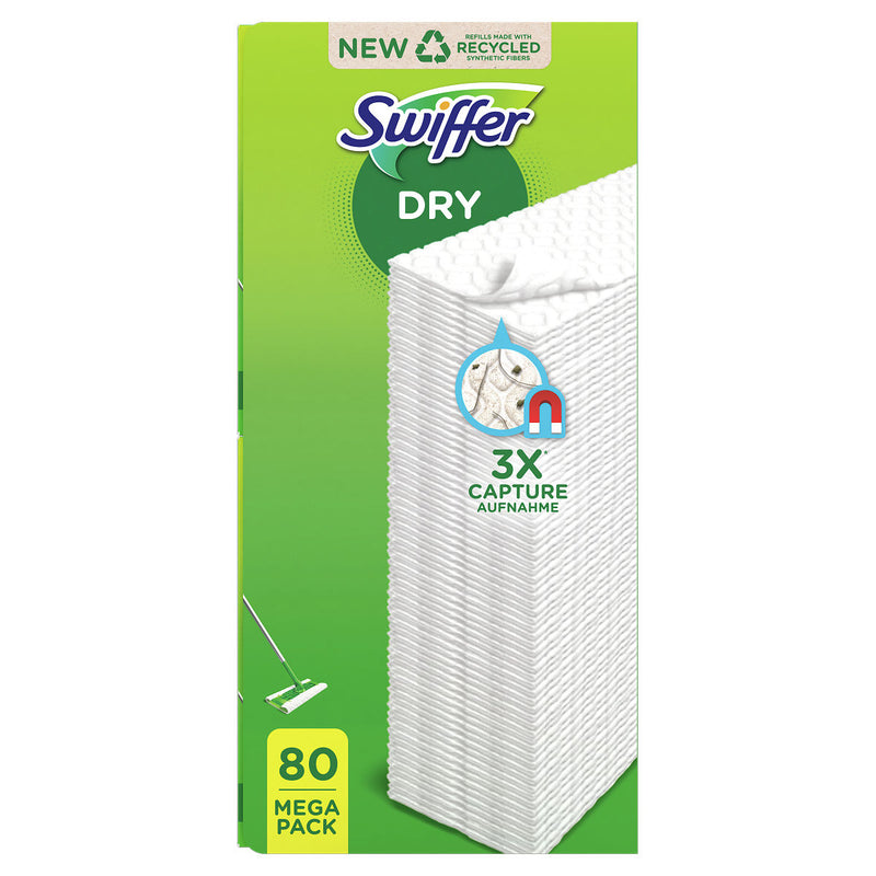 Swiffer Vloerreiniger Droge Doekjes  80 vloerwissers doekjes