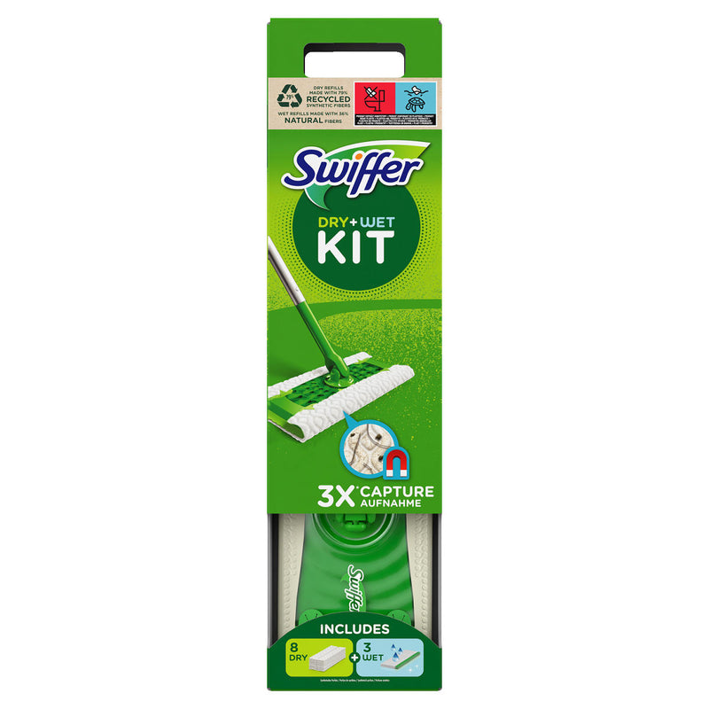 Swiffer Sweeper Starterskit incl. Navullingen 8+3 stuks