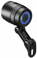 Koplamp Busch & Müller Lumotec IQ-X voor naafdynamo 6-60 Volt - 100 Lux - zwart