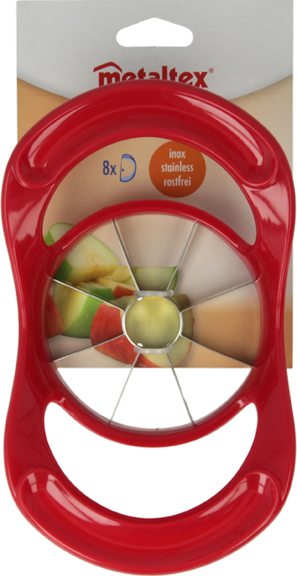 Metaltex Appelsnijder Rood