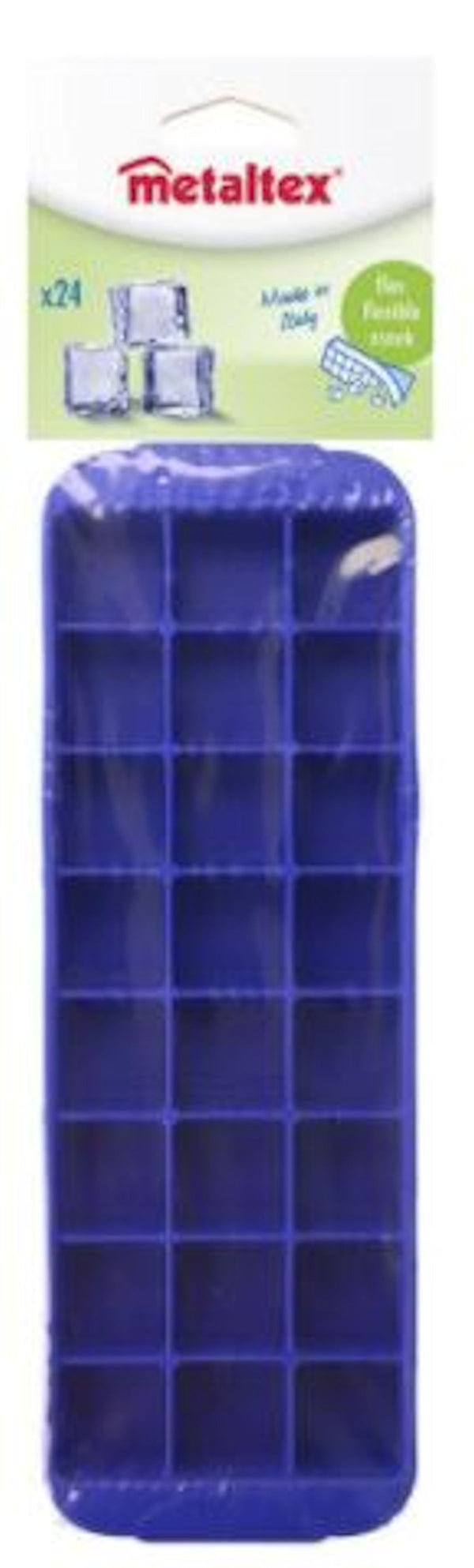Metaltex Flexcibel IJsbokjes Bakje Blauw