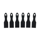 Metaltex Gourmetspatels 14 cm 6 Stuks Zwart/Nylon