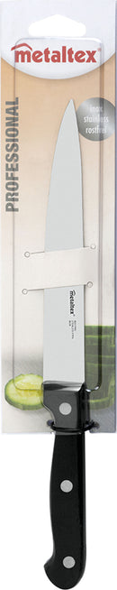 Metaltex Professional Universeel Koksmes 28 cm Zwart/RVS