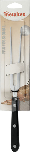 Metaltex Professional Vork 28.5 cm RVS/Zwart