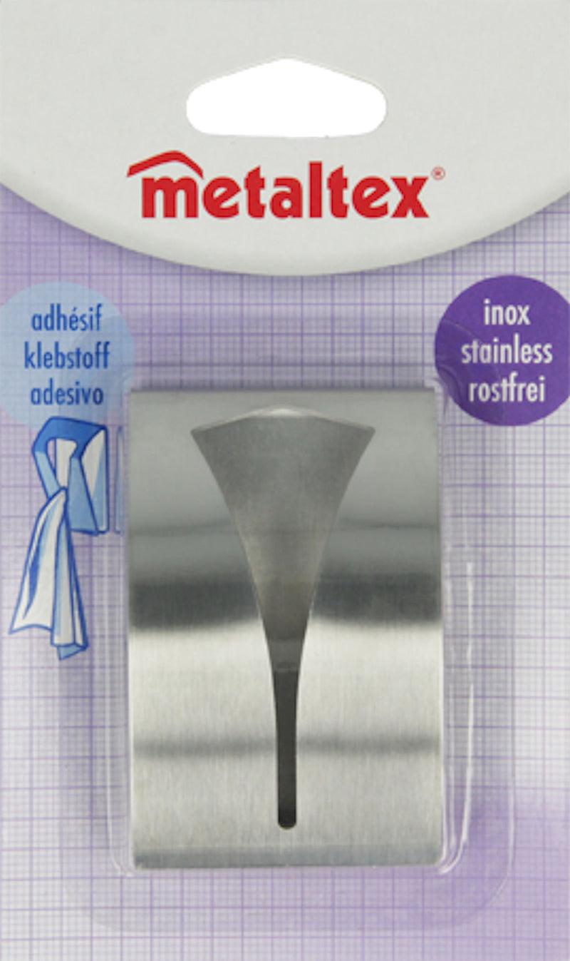 Metaltex Handdoekhouder Zelfklevend RVS