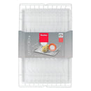 Metaltex Germatex+ Afdruiprek met Serveerblad 48x30x10 cm Wit