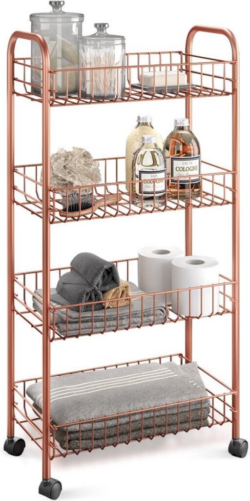 Metaltex Trolleykastje Ascona 84x41cm Staal Koper