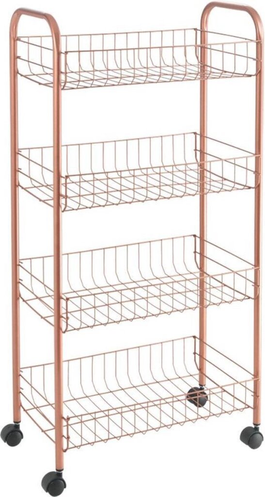 Metaltex Trolleykastje Ascona 84x41cm Staal Koper