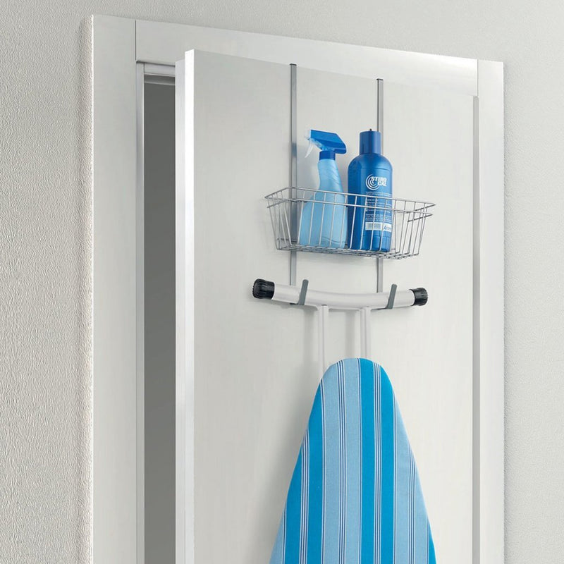 Metaltex Strijkplankhouder 28x15x49 cm Zilver