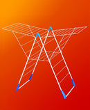 Tomado Breva Droogrek 25 m Lijn 58x133x109 cm Zilver