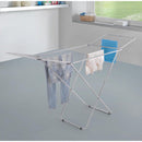 Metaltex Vulcano Tec Droogrek 18 m Drooglijn 55x180/106x100 cm Zilver