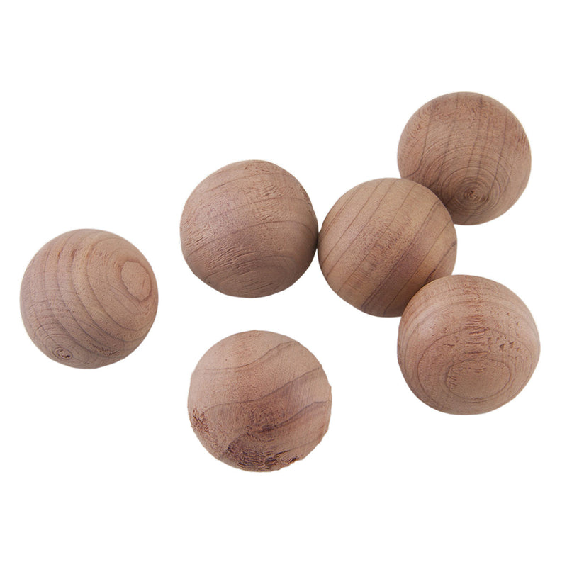 Metaltex Houten Mottenballen 6 Stuks