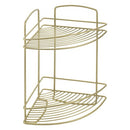 Metaltex Onda Hoekrek 22x22x35 cm Goud