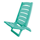 Opklapbare Strandstoel 37x79 cm Turqoise