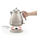 Delonghi KBOT2001.BG Icona Metallics Waterkoker 1.7L 2000W Beige