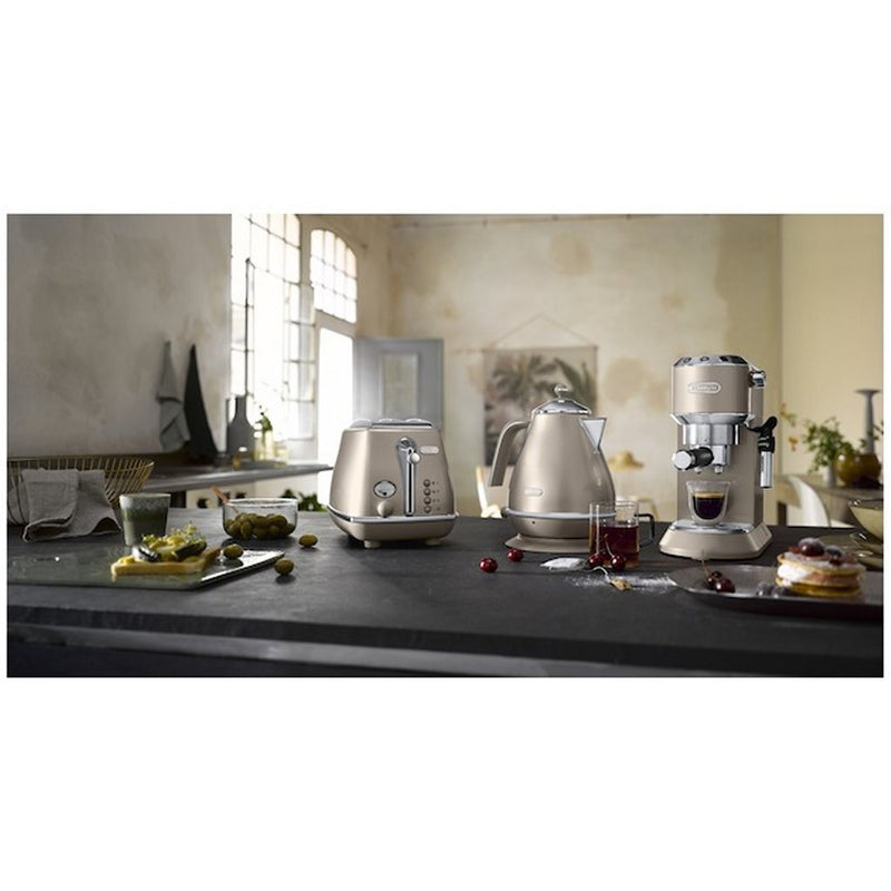 Delonghi CTOT2103.BG Icona Metallics Broodrooster 900W Beige