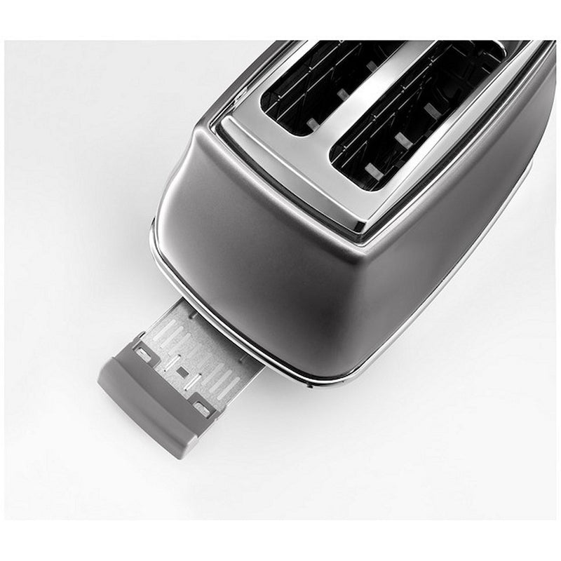 Delonghi CTOT2103.GY Icona Metallics Broodrooster 900W Grijs