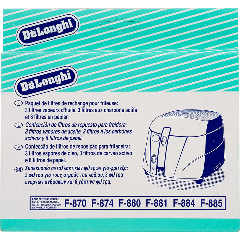 Delonghi 5525101500 Vervangingsfilterset voor Friteuse