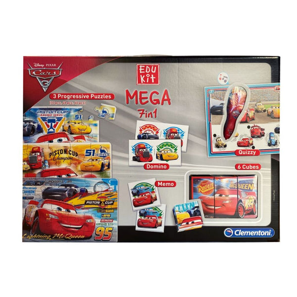 Clementoni Disney Cars EDU Kit Mega 7in1 Set + Geluid
