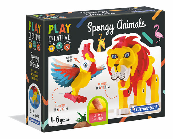 Clementoni Maak je eigen Foam Dieren