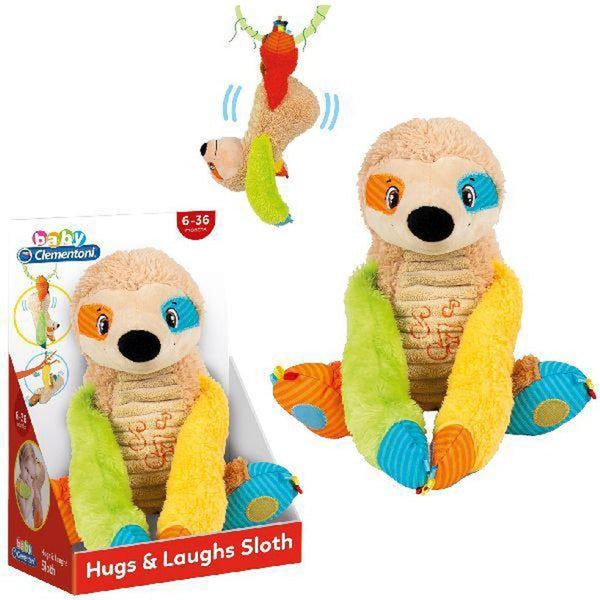 Clementoni Baby Luiaard Knuffel met Geluid