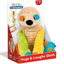 Clementoni Baby Luiaard Knuffel met Geluid