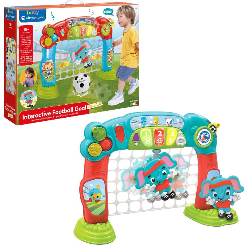 Clementoni Baby Pratend Voetbaldoel met Licht en Geluid