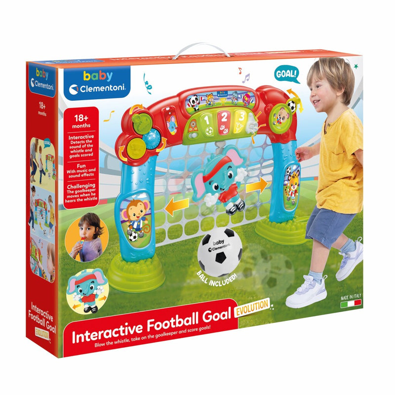 Clementoni Baby Pratend Voetbaldoel met Licht en Geluid