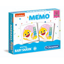 Clementoni Baby Shark Memo 48 Kaarten