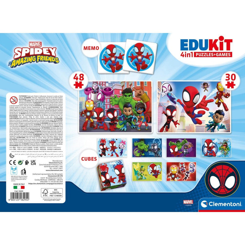 Clementoni Edukit 4in1 Spidey