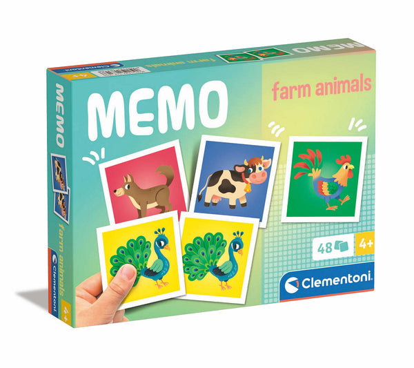 Clementoni Memospel Boerderijdieren